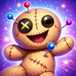 Icône de Voodoo Doll 3D